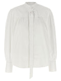Prada White Cotton Blouse