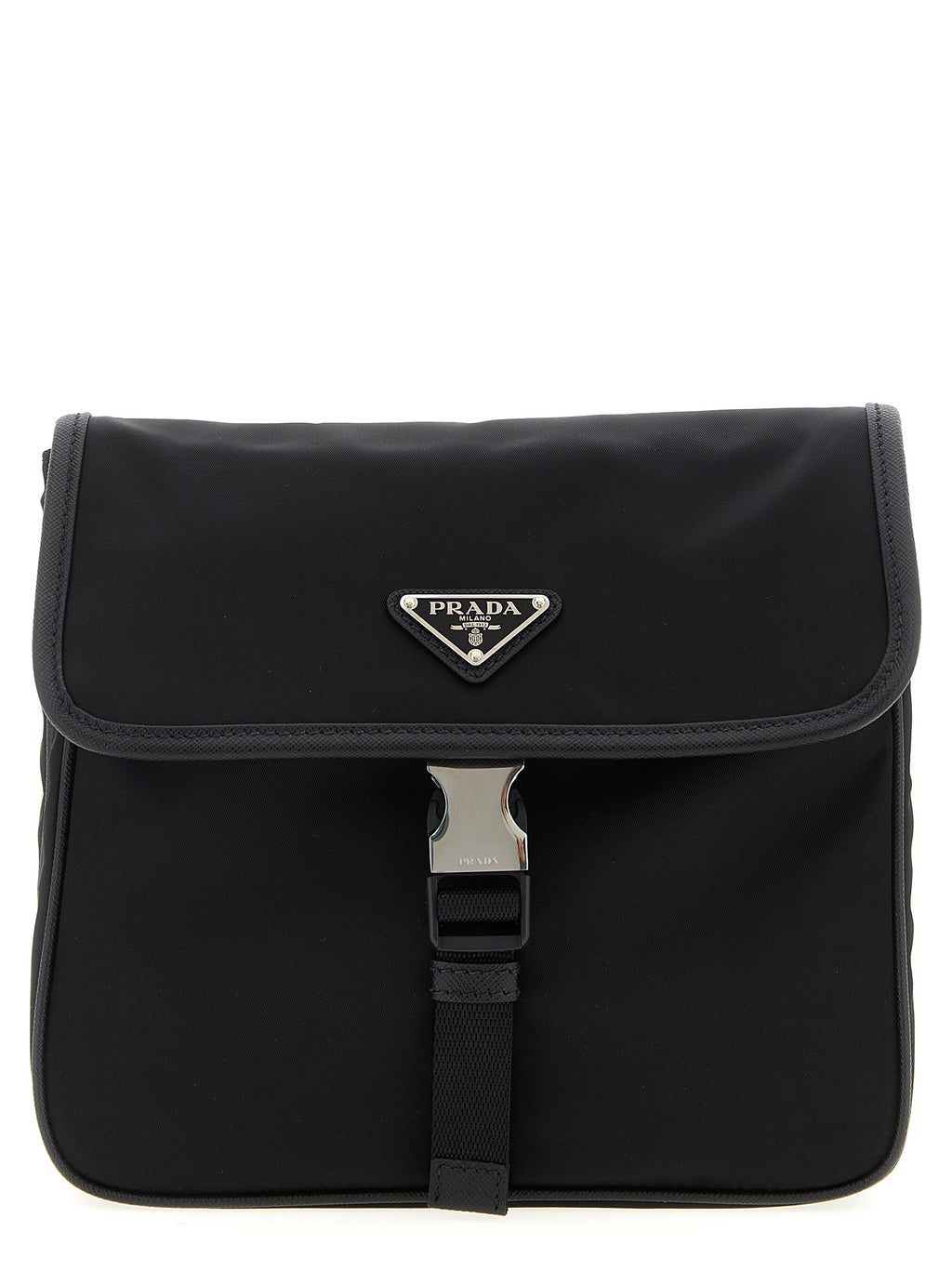 Prada Black Recycled Polyamide Crossbody Bag
