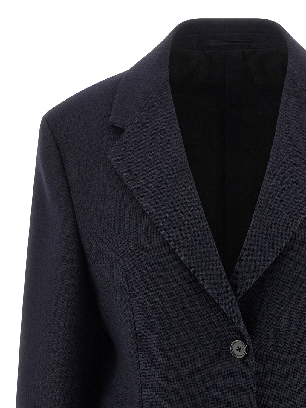 Prada Blue Virgin Wool Blazer