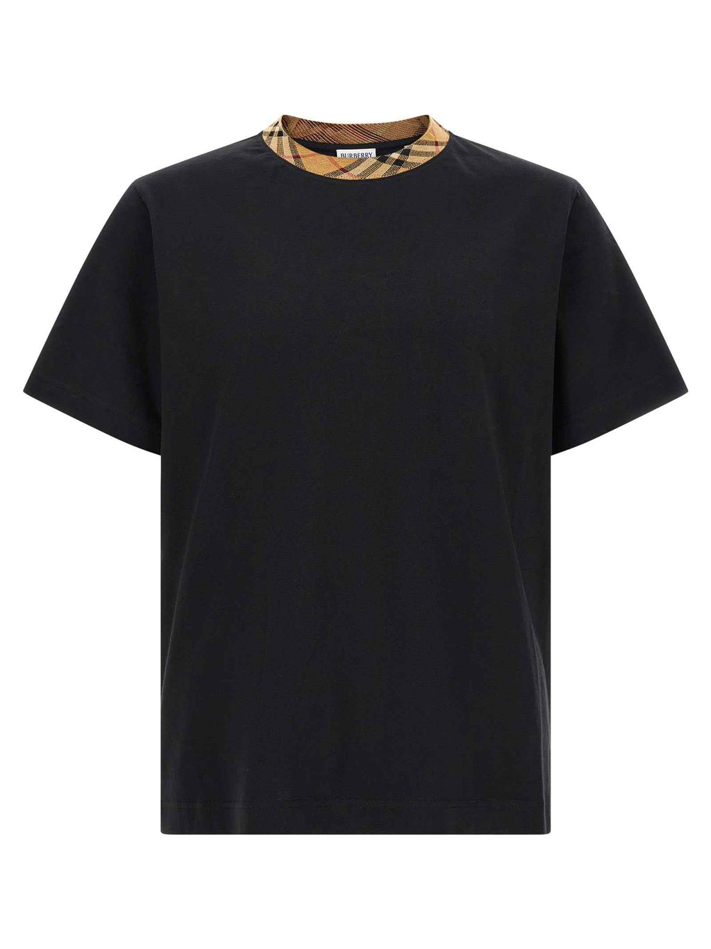 Burberry Beige Cotton T-Shirt
