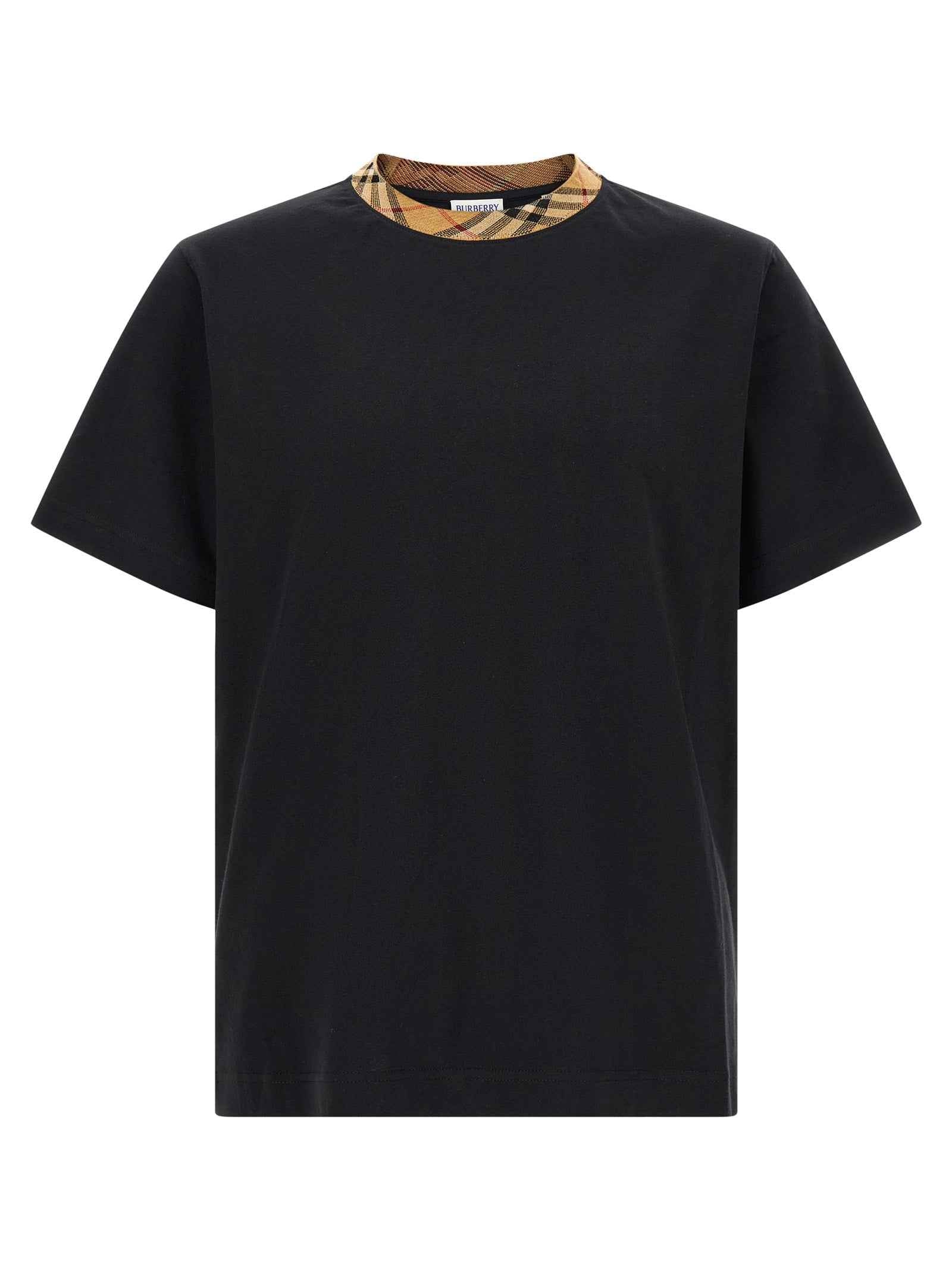 Burberry Beige Cotton T-Shirt