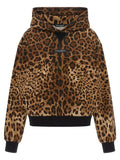 Dolce & Gabbana Brown Cotton Hoodie