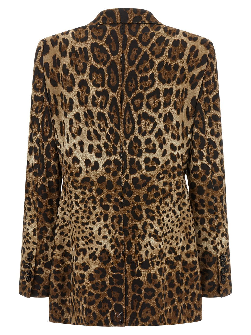 Dolce & Gabbana Brown Wool Blazer