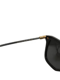 Dolce & Gabbana Black DG4327F Double Bridge Square Frame Sunglasses