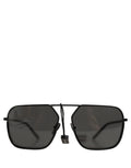 Dolce & Gabbana Black DG2193J Rectangular Metal Frame Eyewear Sunglasses