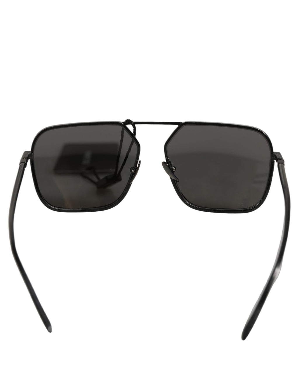 Dolce & Gabbana Black DG2193J Rectangular Metal Frame Eyewear Sunglasses