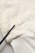 Dolce & Gabbana Off White Terry Cotton Plush Men Jogger Pants
