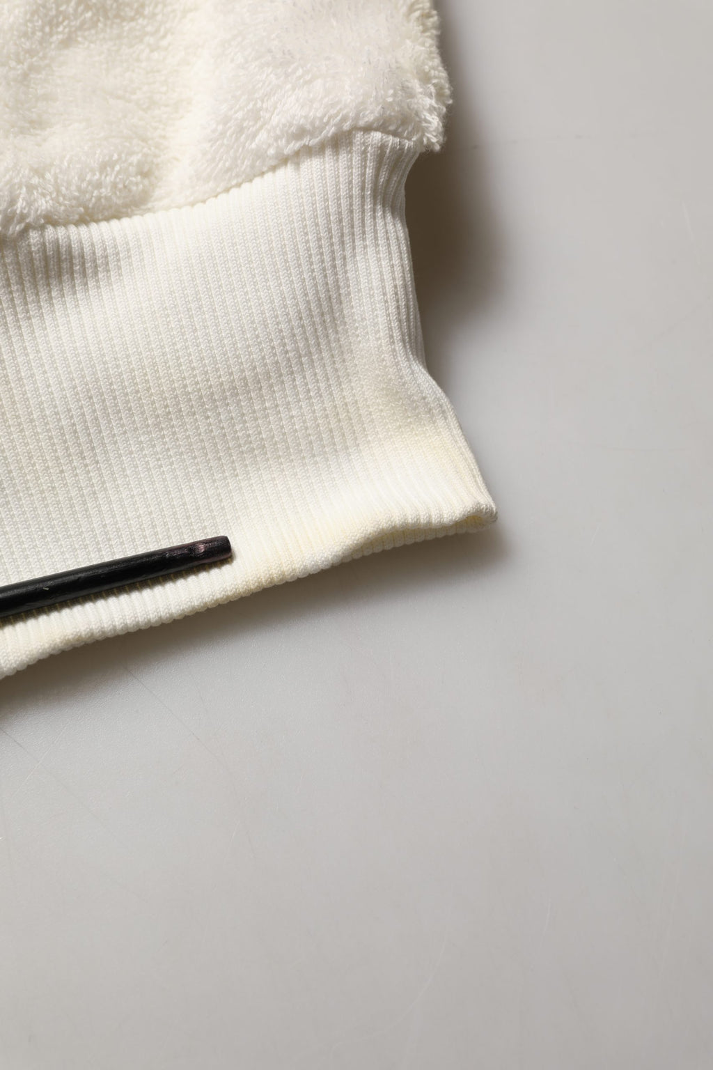 Dolce & Gabbana Off White Terry Cotton Plush Men Jogger Pants