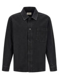 Saint Laurent Black Cotton Blouse