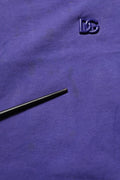 Dolce & Gabbana Violet Cotton Crew Neck Short Sleeve T-shirt