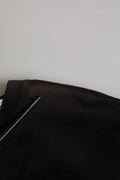 Dolce & Gabbana Black Cotton Short Sleeve Bustier T-shirt Top