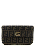 Fendi Brown Polyester Cardholder