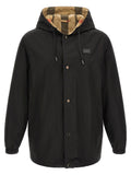 Burberry Black Polyester Coat