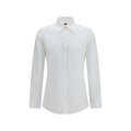 Dolce & Gabbana White Cotton Dress Shirt