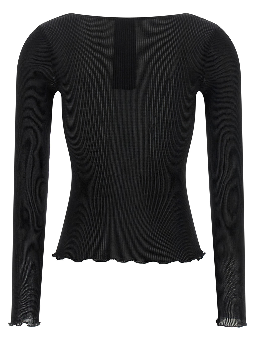 Saint Laurent Black Silk Shirt