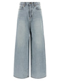 Balenciaga Blue Cotton Relaxed Fit Jeans