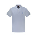 Hugo Boss Light Blue Cotton Men's Polo