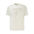 Guess Jeans White Cotton Men T-Shirt