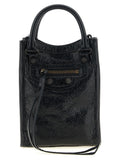 Balenciaga Black Lamb Leather Accessories