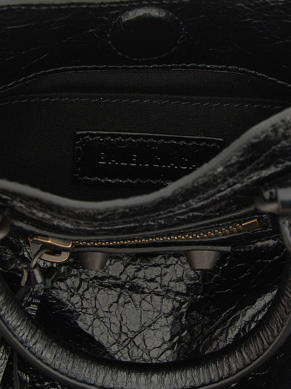 Balenciaga Black Lamb Leather Accessories