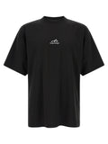 Balenciaga Black Cotton T-Shirt