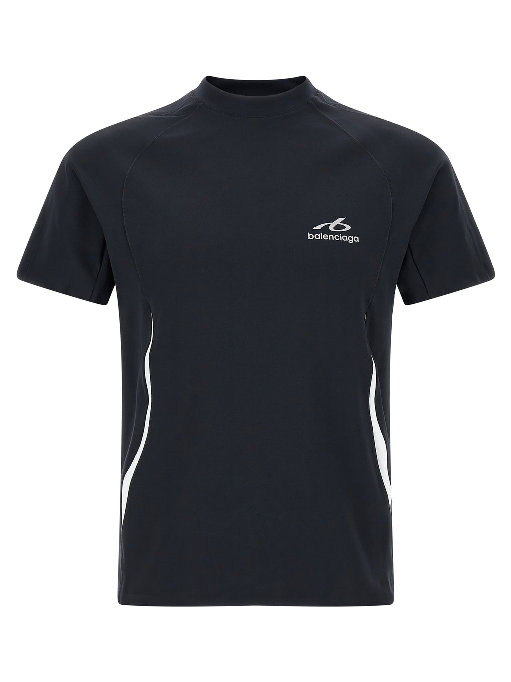 Balenciaga Blue Polyamide T-Shirt