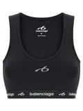 Balenciaga Black Polyamide Sport Bra