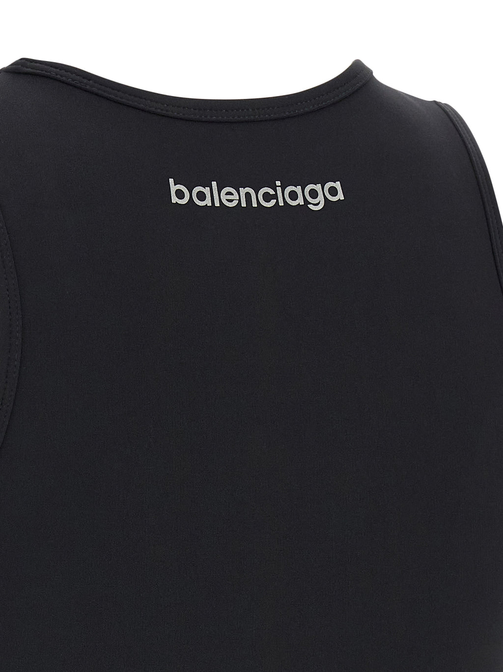 Balenciaga Black Polyamide Sport Bra