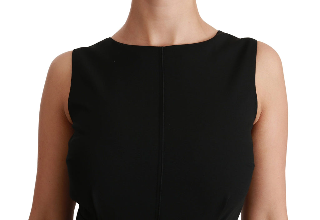 Dolce & Gabbana schwarzes Etuikleid aus Stretchmaterial