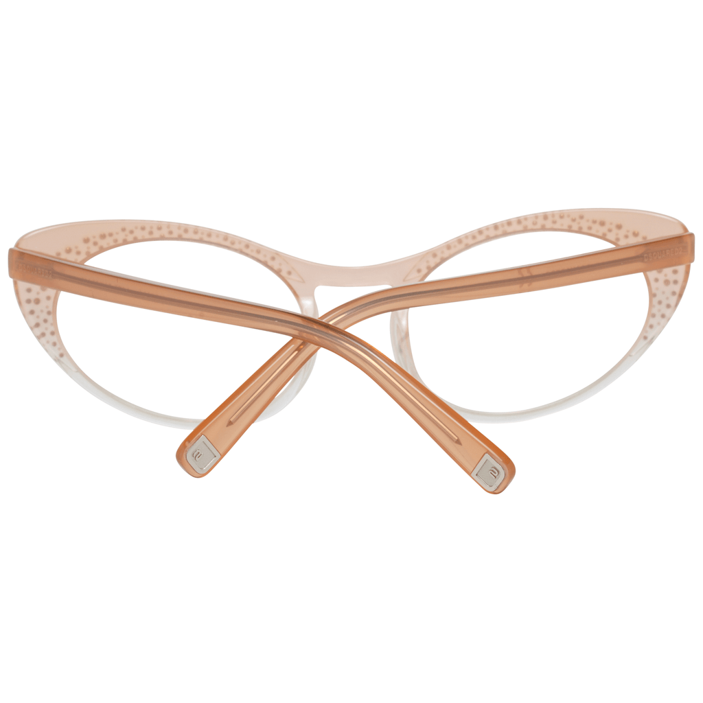 Lunettes pour femmes de couleur rose Dsquared², monture élégante et moderne, visibles sur l'image.