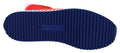 Chaussettes et chaussures sneakers Dolce & Gabbana Sorrento avec logo bleu et rouge, style décontracté et confortable.