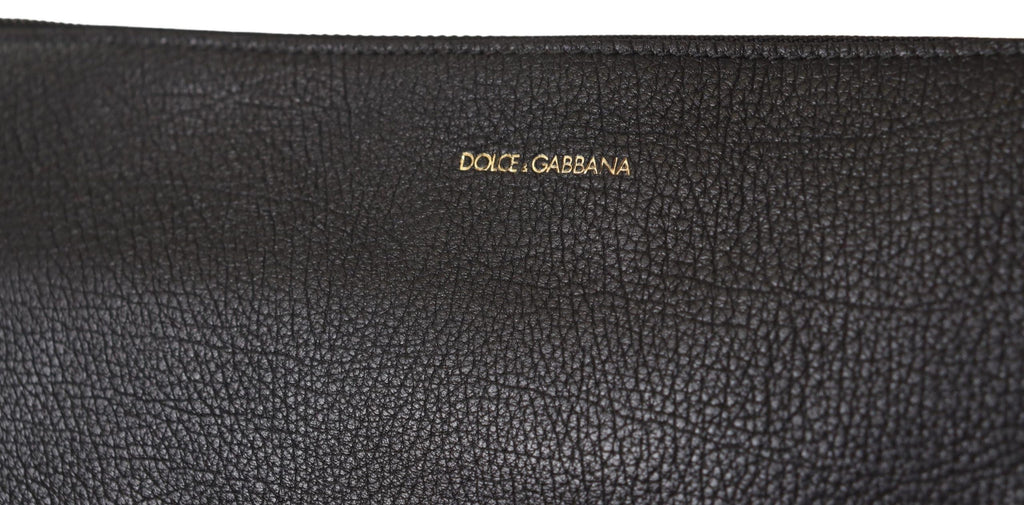 Dolce & Gabbana schwarze Umhängetasche Alta Sartoria aus exotischem Leder