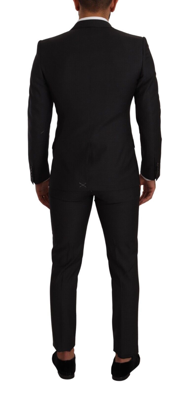Dolce & Gabbana Dark Gray MARTINI Single Breasted 2 Piece Suit