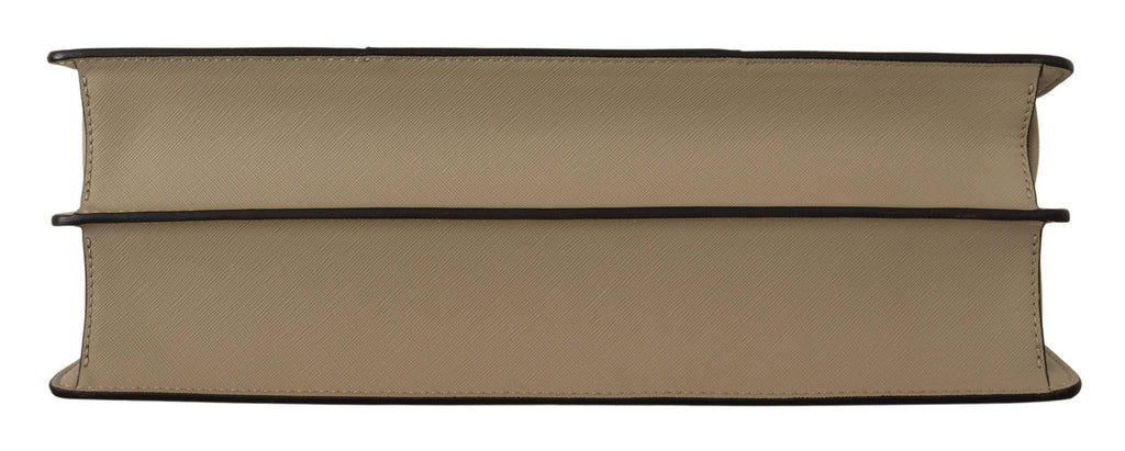 Sac cabas Karl Lagerfeld en polyuréthane vert sauge, sac à épaules élégant et spacieux avec logo emblématique.
