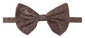 Dolce & Gabbana Brown Fantasy Print Adjustable Neck Papillon Bow Tie
