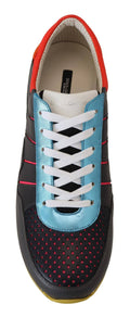 Chaussures sneakers basses multicolores Dolce & Gabbana sport, style décontracté avec design coloré et moderne.