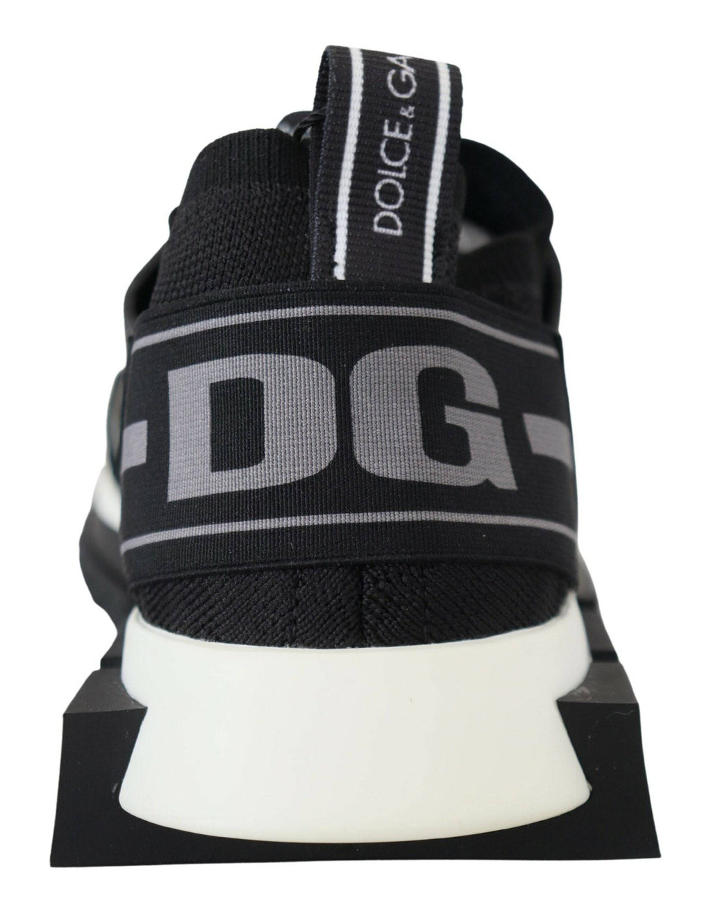 Chaussures de trekking en résille noire Dolce & Gabbana Sorrento, baskets confortables et stylées avec design moderne.
