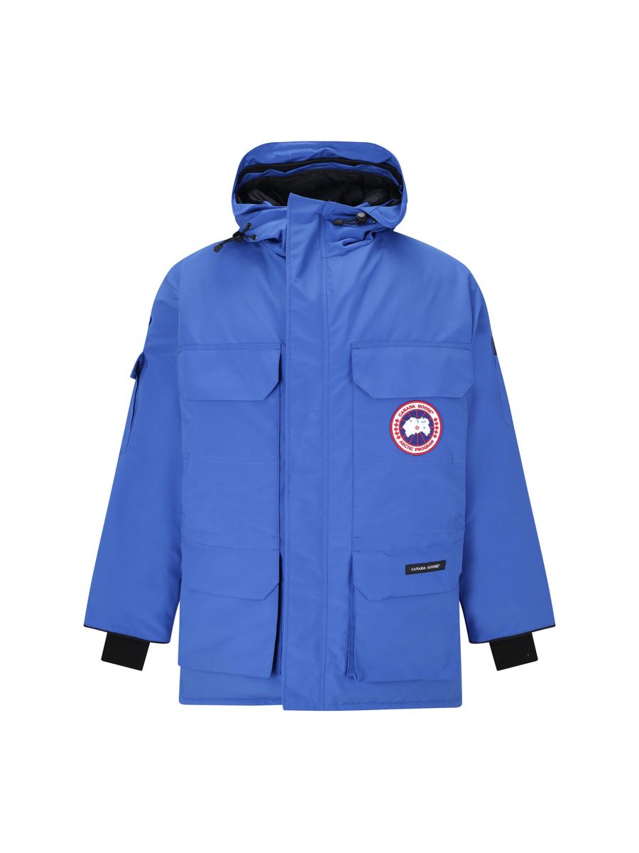Canada Goose Expedition Parka – Royalblau, die Verbindung von Luxus und Extravaganz