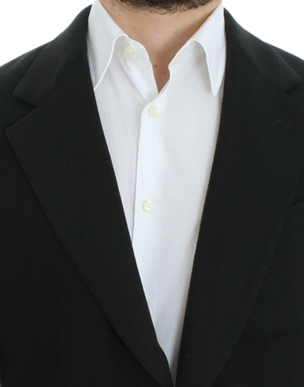 Blazer en cachemire vert Dolce & Gabbana à deux boutons, élégante veste chic pour femme ou homme.