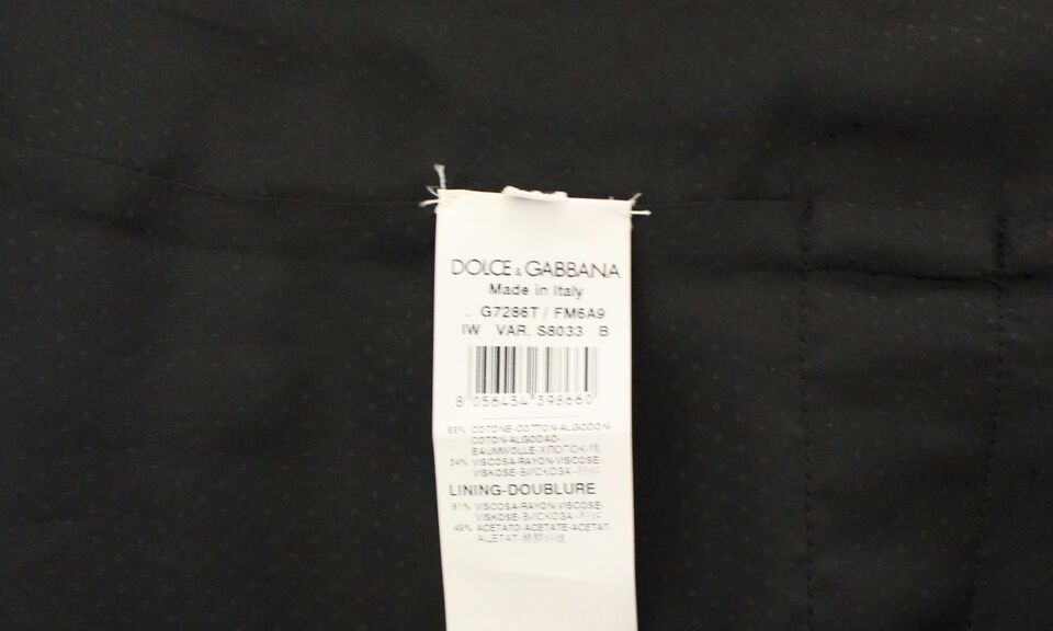 Gilet Dolce & Gabbana en mélange de coton brun, veste sans manches élégante pour homme.