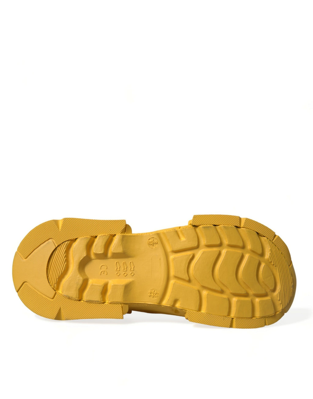 Clogs pour hommes Dolce & Gabbana en caoutchouc jaune et vert, pantoufles confortables pour homme.