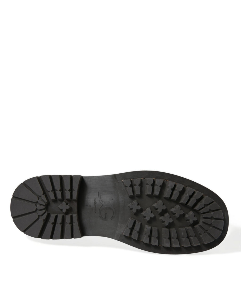 Chaussures derby pour hommes de Dolce & Gabbana en cuir marron avec lacets, style élégant et sophistiqué.
