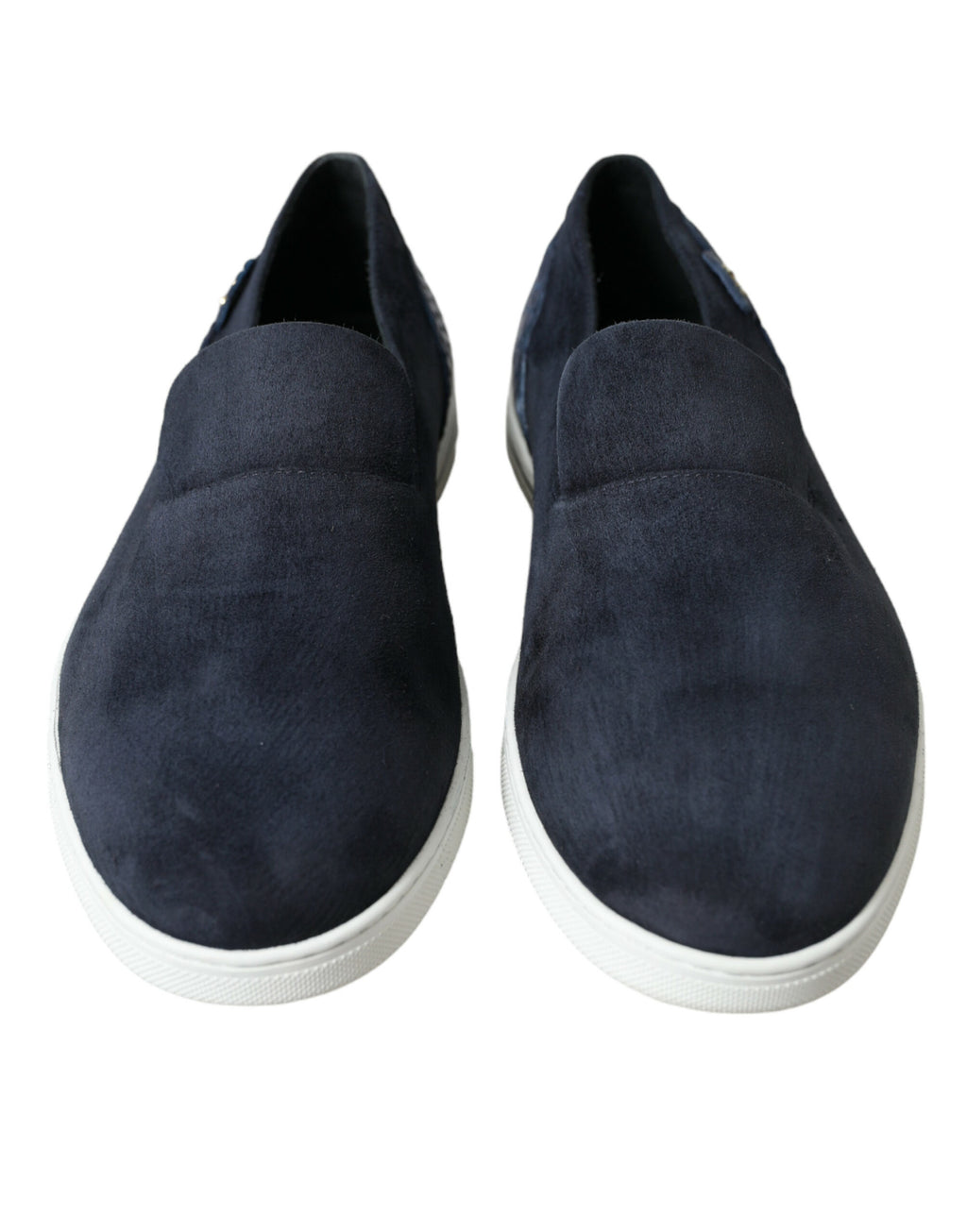 Chaussures Dolce & Gabbana Loafers en daim bleu Caiman Saint Tropez, style élégant et sophistiqué pour homme.