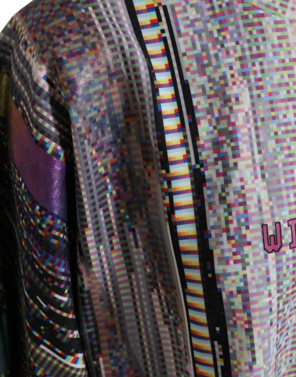 T-shirt Dolce & Gabbana multicolore avec impression "With Love Always" et logo, vue de face.