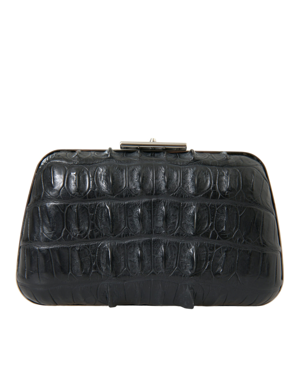 Sac bandoulière Balenciaga en cuir exotique noir, pochette croisée élégante et compacte avec fermeture robuste.