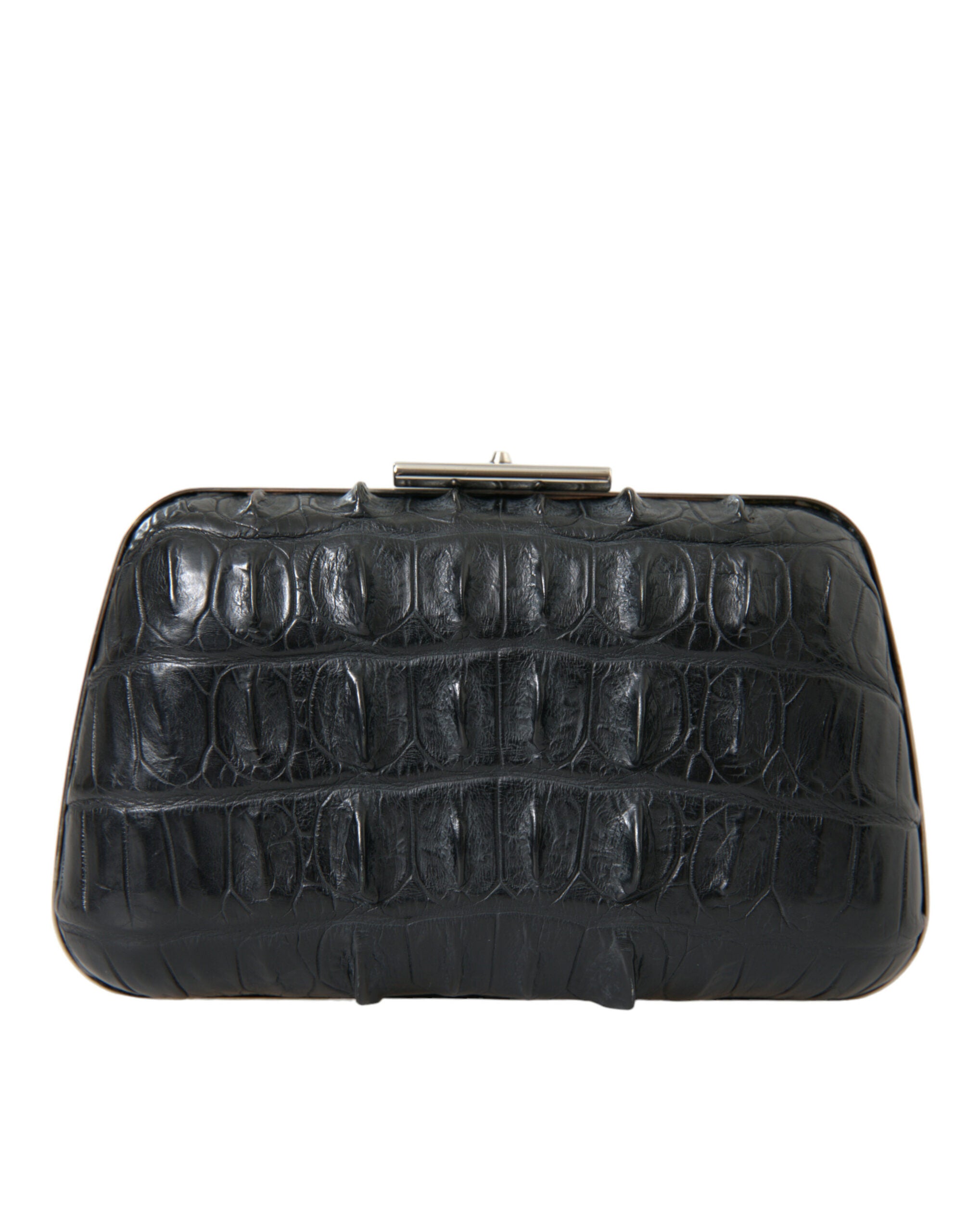 Sac bandoulière Balenciaga en cuir exotique noir, pochette croisée élégante et compacte avec fermeture robuste.