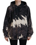 Sweat à capuche en coton coloré de Dsquared², multicolore, avec logo et design tendance visible sur le sweat.