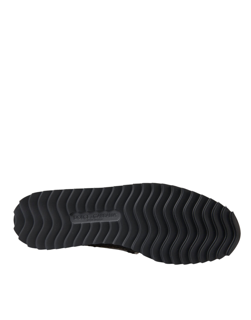 Chaussures mocassins en cuir de buffle tissé noir de Dolce & Gabbana pour homme, élégantes et sophistiquées.