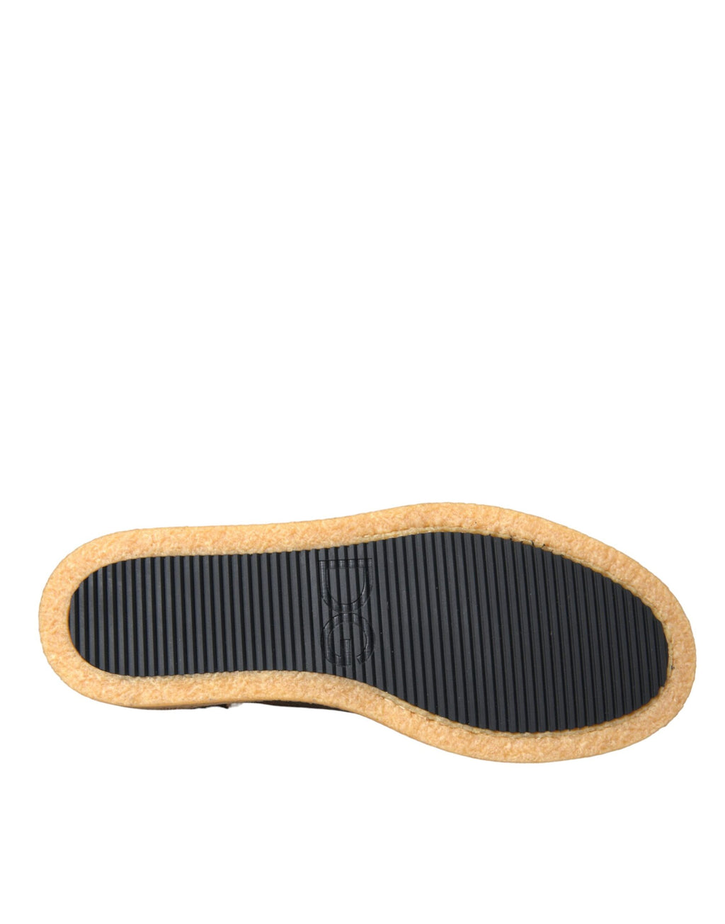 Chaussures loafers homme Dolce & Gabbana en cuir marron et noir avec fourrure, élégantes et sophistiquées.