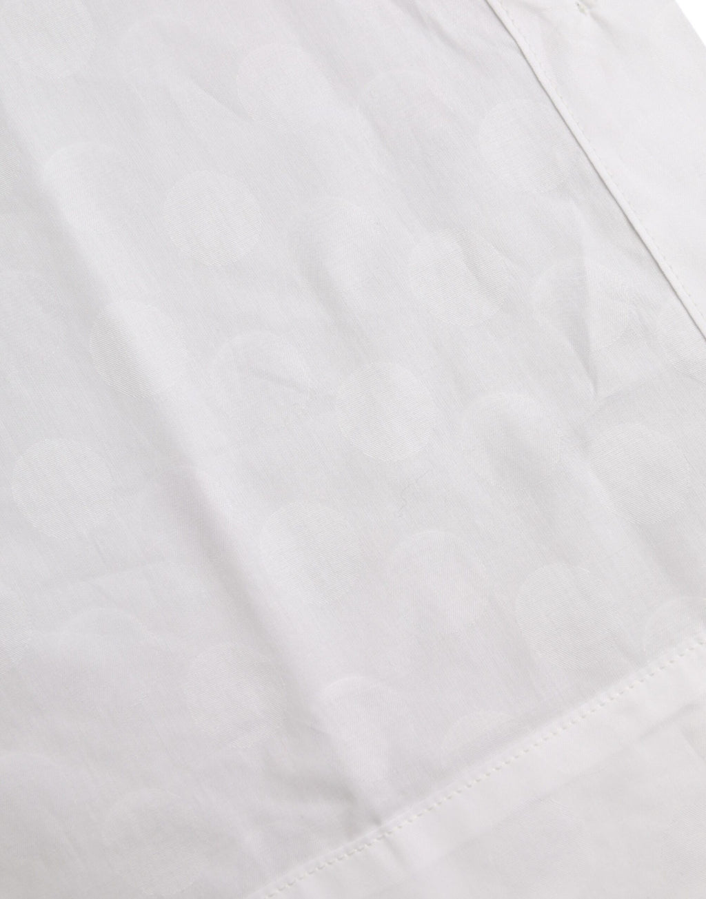 Chemise polo blanche à col avec manches courtes Dolce & Gabbana, vêtement élégant pour homme ou femme.
